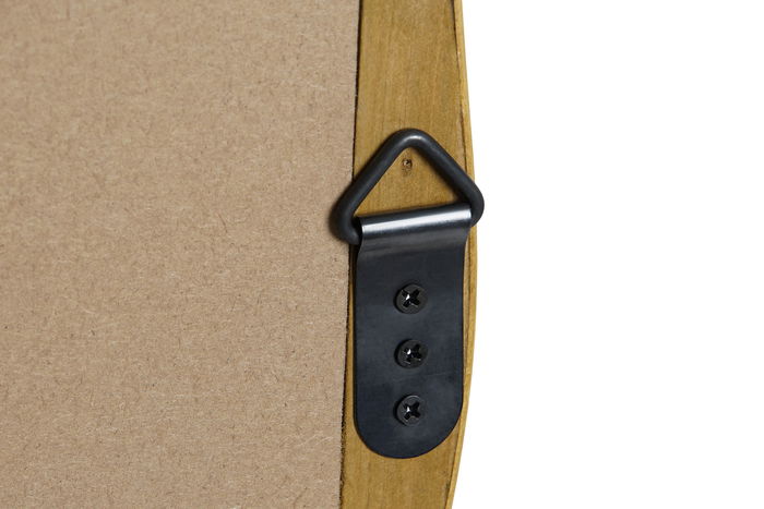 DKD Home Decor Espejo Scandi Natural Ratan y Cristal 4.5 x 120 x 51 cm