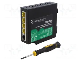 BRAINBOXES SW-735 Switch PoE Ethernet no administrado