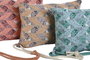 DKD Home Decor Cojín Mediterráneo Marrón Coral 10 x 30 x 20 cm (3 Unidades)