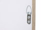 DKD Home Decor Espejo con Acabado Símil Ratán, Pack de 4, Beige y Natural