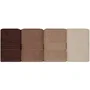 Set de 4 Toallas de Mano - 50 x 90 cm - Color Crema - HOB8681181150368