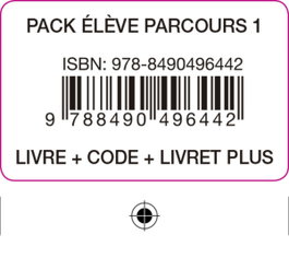 SANTILLANA, PARCOURS 1 PACK ELEVE