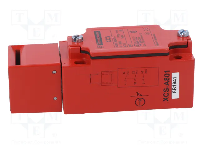 TELEMECANIQUE SENSORS XCSA801 Interruptor de seguridad a llave NC x3