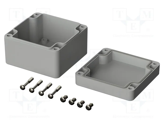 BOPLA EUROMAS Carcasa Universal de Policarbonato Gris Claro
