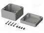 BOPLA EUROMAS Carcasa Universal de Policarbonato Gris Claro