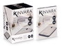 Báscula Digital Acero Inoxidable Kinvara 16x1.5x21.5cm Negra (Set de 12)