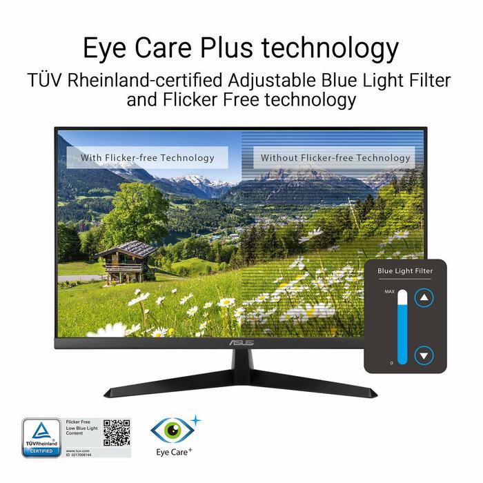 Asus VY27UQ Monitor Profesional 27 Pulgadas 4K IPS Negro