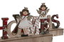 DKD Home Decor Decoración Luminosa LED MDF 22x4,5x13 Surtido de 2