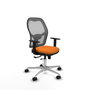 PIQUERAS Y CRESPO Silla de oficina Jorquera Naranja y Gris