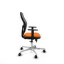 PIQUERAS Y CRESPO Silla de oficina Jorquera Naranja y Gris