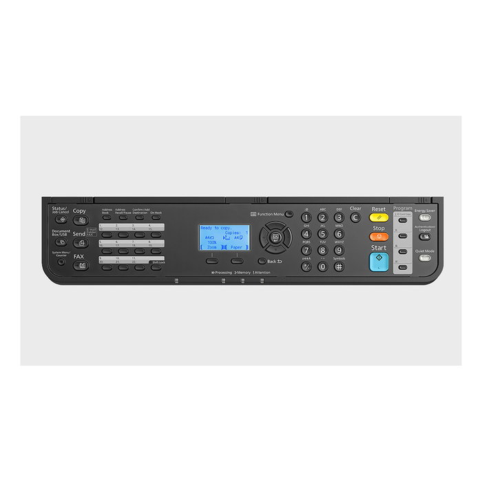 Kyocera ECOSYS MA3500fx - Impresora Multifunción Láser A4 y Legal, Blanco y Negro, 35 ppm, 1200x1200 DPI, Doble Cara, Escáner a Color, Conexión USB/Ethernet