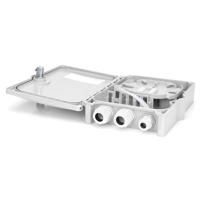Digitus Caja de Distribución FTTH para Exterior 6 SC/DX, SC, Gris