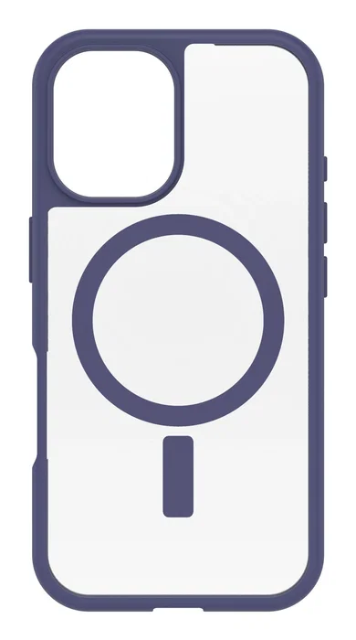 Otterbox React Series Carcasa compatible con MagSafe, plástico reciclado, púrpura crepúsculo Otterbox React Series Carcasa compatible con MagSafe, plástico reciclado, púrpura crepúsculo