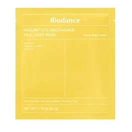 BioDance Radiant Vita Mascarilla Facial Hidratante y Luminosa 34 g