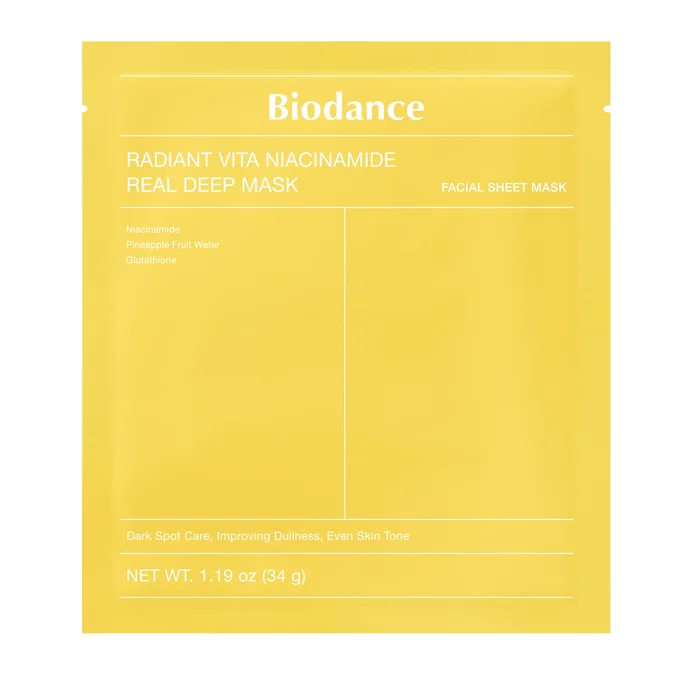 BioDance Radiant Vita Mascarilla Facial Hidratante y Luminosa 34 g BioDance Radiant Vita Mascarilla Facial Hidratante y Luminosa 34 g