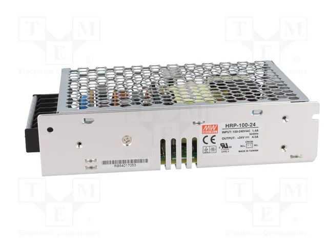 MEAN WELL HRP-100-24 Fuente de alimentación de impulso 108W 24VDC