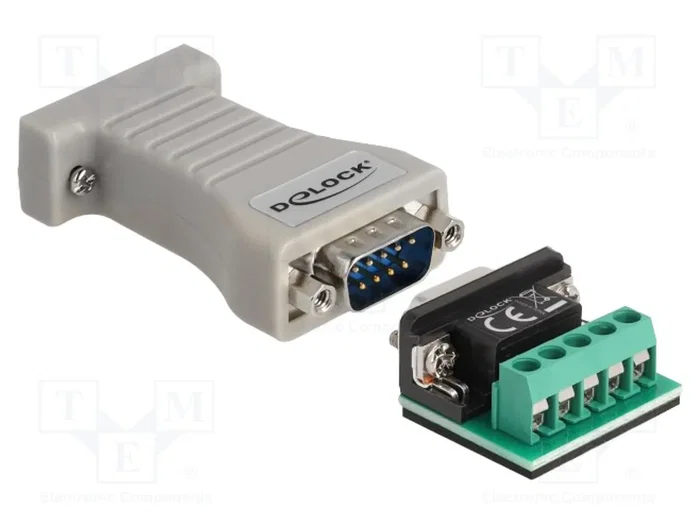 DeLOCK 62920 Convertidor RS-232 DB9 Hembra a RS-422/485 DB9 Macho con Protección ESD DeLOCK 62920 Convertidor RS-232 DB9 Hembra a RS-422/485 DB9 Macho con Protección ESD