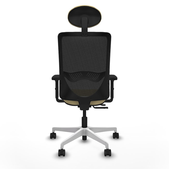 PIQUERAS Y CRESPO Silla de oficina Zulema con Mecanismo Sincro/Traslack, Crema y Negro PIQUERAS Y CRESPO Silla de oficina Zulema con Mecanismo Sincro/Traslack, Crema y Negro