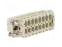 HARTING Han 16A-BU-S (17-32) Plantilla de contacto Hembra Han® A