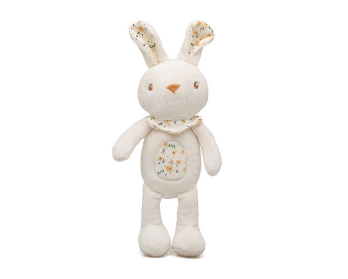 KioKids Peluche Conejito Blanco para Bebé, Suave y tierno, +0 meses
