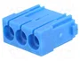 ILME Conector HDC MIXO de 3 pines macho-hembra