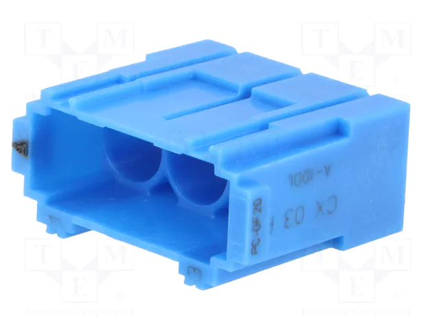 ILME Conector HDC MIXO de 3 pines macho-hembra ILME Conector HDC MIXO de 3 pines macho-hembra