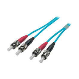EFB Elektronik Cable de fibra óptica OM3 ST-ST 3m Turquesa