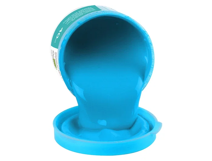 Liderpapel Témpera escolar azul cian 40 ml (Pack de 5)ように