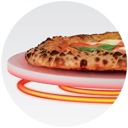 Sage SPZ820BSS4EEU1 Horno para Pizza Pizzaiolo, Cocina Pizza en 2 Minutos a 400°C