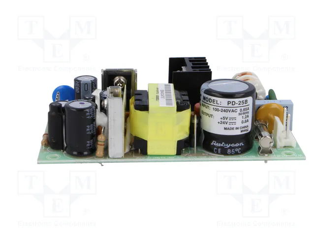 MEAN WELL PD-25B Alimentador de impulso abierto 25,5W