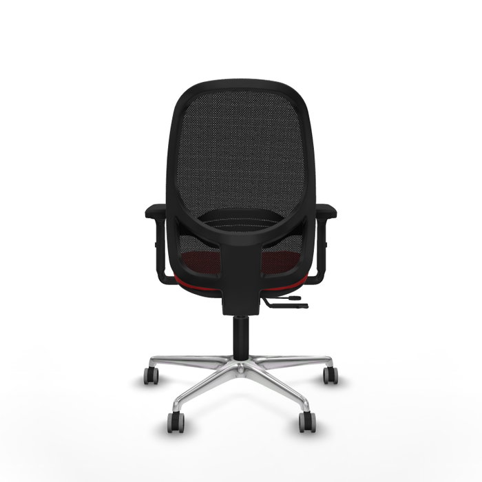PIQUERAS Y CRESPO Silla de oficina Cilanco Rojo y Negro PIQUERAS Y CRESPO Silla de oficina Cilanco Rojo y Negro