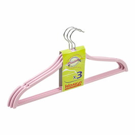 Hidalgo Perchas engomadas antideslizantes, colores surtidos, 3 uds