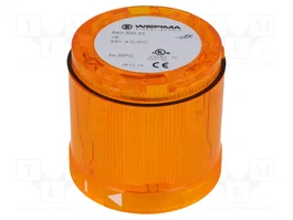 WERMA KombiSIGN 70 Señalizador Luminoso Naranja 24VDC