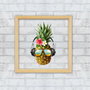 Wallity Cuadro Decorativo Enmarcado CAM22140, 32x32 cm, Cristal 3mm y Marco de Madera