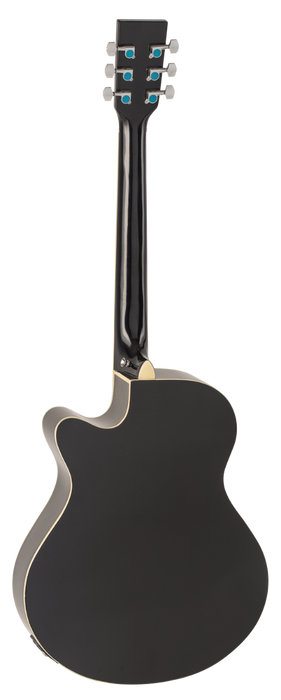 Guitarra Acústica Admira Indiana Negra Brillo