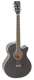Guitarra Acústica Admira Indiana Negra Brillo
