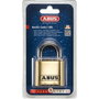 Abus Candado combinado 180IB/50 B/DFNLI con cuerpo de latón y arco de acero inoxidable
