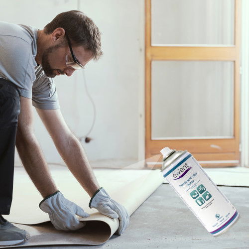 Ewent EW5626 Spray de Pegamento Permanente, Secado Rápido para Metales, Plásticos, Papel, Corcho, Tela y Poliestireno