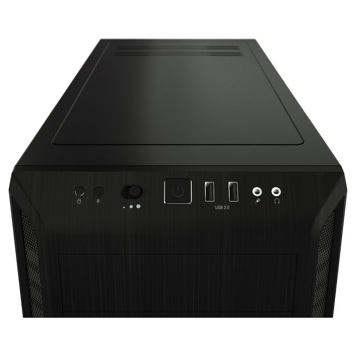 be quiet! PURE BASE 600 Window Midi Tower Negra con Ventana para PC ATX, Micro ATX, Mini-ITX, ideal para Gaming