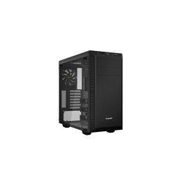 be quiet! PURE BASE 600 Window Midi Tower Negra con Ventana para PC ATX, Micro ATX, Mini-ITX, ideal para Gaming