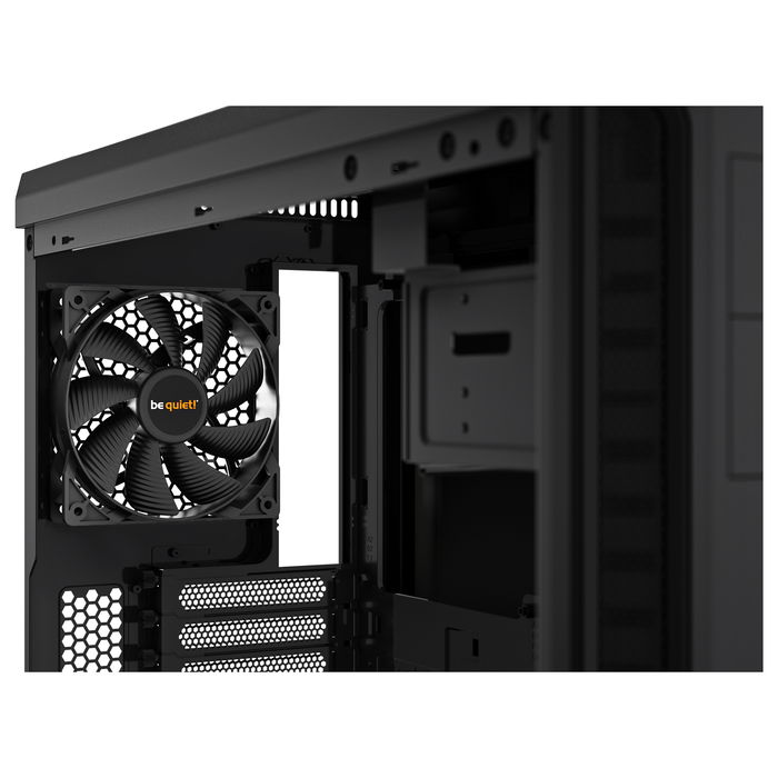 be quiet! PURE BASE 600 Window Midi Tower Negra con Ventana para PC ATX, Micro ATX, Mini-ITX, ideal para Gaming