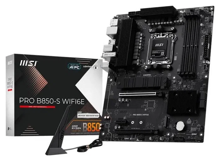 MSI PRO B850-S WIFI6E ATX DDR5 AM5