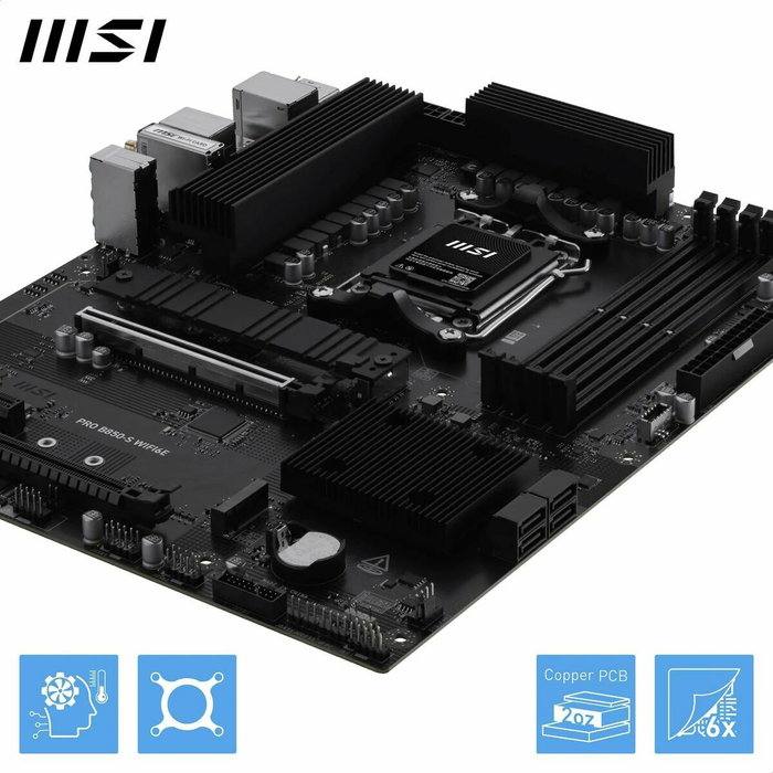 MSI PRO B850-S WIFI6E ATX DDR5 AM5