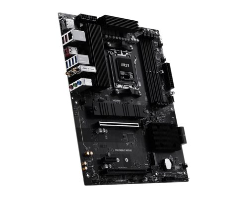 MSI Placa Base PRO B850-S WIFI6E AMD B850 Socket AM5 ATX DDR5 M.2 2.5GbE Wi-Fi 6E Bluetooth 5.3 911-7E80-002