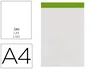 Liderpapel Bloc de notas liso A4 de 80 hojas