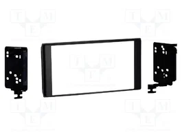 ACV Bastidor de montaje de radio 2 DIN para Subaru, Negro