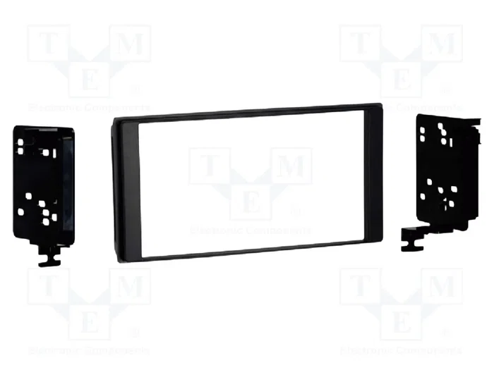 ACV Bastidor de montaje de radio 2 DIN para Subaru, Negro ACV Bastidor de montaje de radio 2 DIN para Subaru, Negro