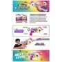 ZURU XSHOT Skins BlasterCorn Heartbreaker - Pistola de dardos para niños + 16 dardos - Juguete para mayores de 8 años
