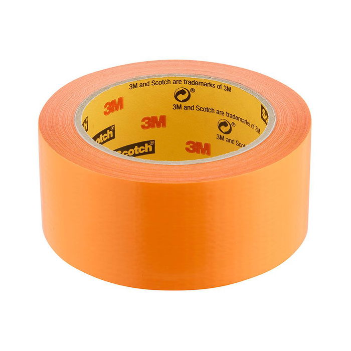 Scotch Cinta Americana Naranja de Alta Visibilidad, 48 mm x 25 m (3-686)