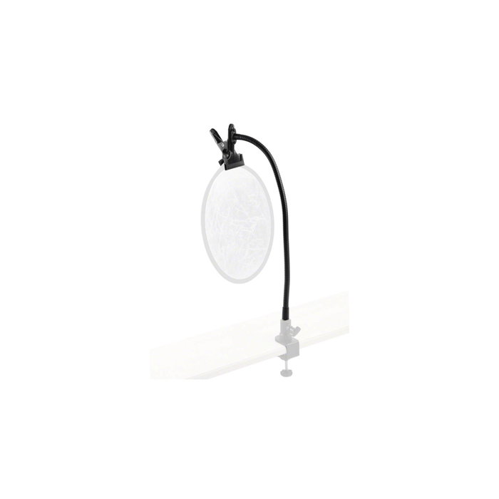 Walimex Gooseneck con rosca de 1/4 de pulgada y clip